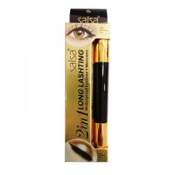 Salsa Cosmetics 2in1 Longlasting Waterproof Eyeliner + Mascara 5gr