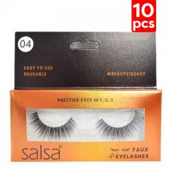 Salsa Cosmetics Faux Eyelashes No.04 (10pcs)