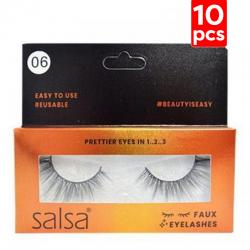 Salsa Cosmetics Faux Eyelashes No.06 (10pcs)