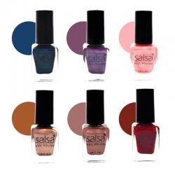Salsa Cosmetics Nail Polish Glamour Full Set (6pcs @ 8ml)
