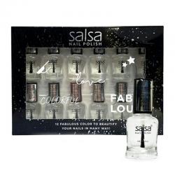 Salsa Cosmetics Nail Polish Bening Transparant (12pcs @ 6ml)