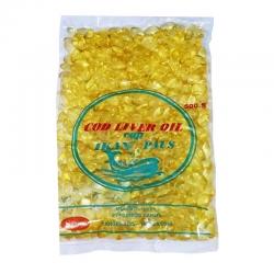 Cap Ikan Paus Cod Liver Oil 500 Capsules