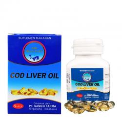 Cap Ikan Paus Cod Liver Oil 100 Capsules