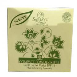 Sariayu Compact Powder SPF 15 Kuning Pengantin Refill 15gr