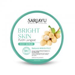 Sariayu Bright Skin Putih Langsat Body Scrub 175gr
