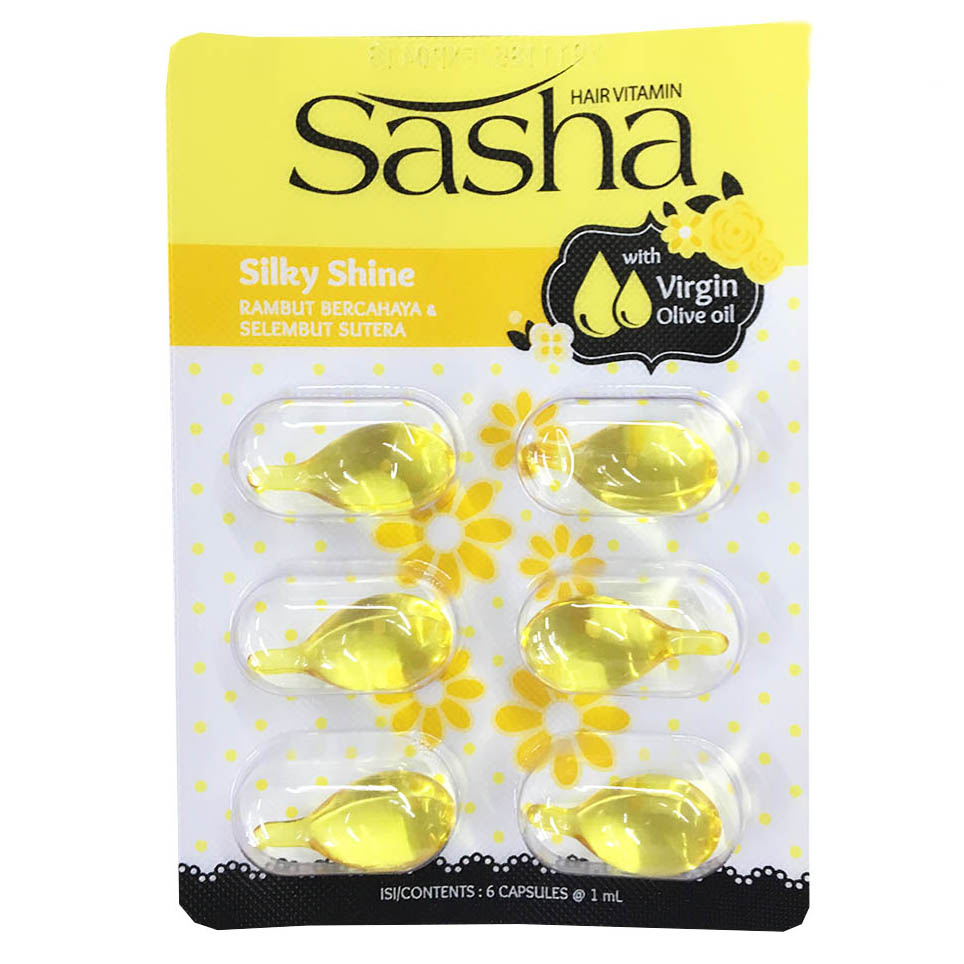  Sasha  Vitamin  Rambut  Voo Silky Shine BLR Gogobli