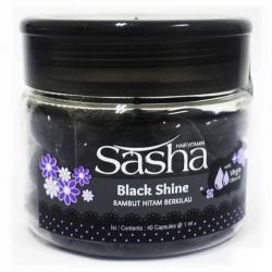 Sasha Vitamin Rambut Voo Black Shine JAR
