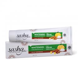 Sasha Halal Toothpaste Whitening Double Repair Protection 65gr