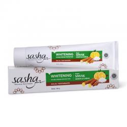 Sasha Halal Toothpaste Whitening Double Repair Protection 150gr