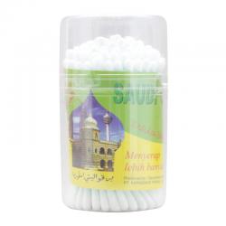 Saudi Choice Extra Fine Cotton Buds For Baby Pot 100s