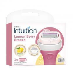 Schick Intuition Kit Lemon Berry Breeze Refill