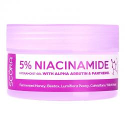 Scora 5% Niacinamide Hydramoist Gel with Alpha-Arbutin & Panthenol 45ml