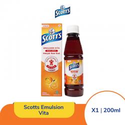 Scotts Emulsion Vita Rasa Jeruk 200ml