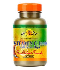 Sea-Quill Vitamin C-1000 with Rose Hips 50 tablet