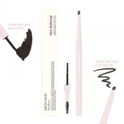 Sea Makeup Browshow Eyebrow Trio Kit Dark Brown 2gr