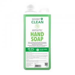 Secret Clean Antiseptic Hand Soap Aloe Vera Scent 1000ml