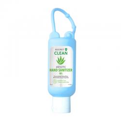 Secret Clean Antiseptic Hand Sanitizer Gel With Silicon Case 50ml
