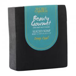Secret Garden Beauty Gourmet Sliced Soap Deep Coal 120gr