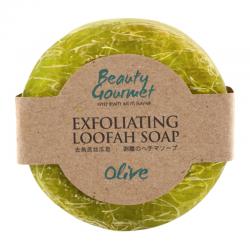 Secret Garden Exfoliating Loofah Soap Olive 100gr