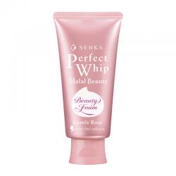 Senka Perfect Whip Beauty Foam Halal Beauty Gentle Rose 100gr