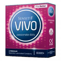 Sensitif Vivo Passionate Dots 3pcs