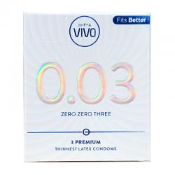 Sensitif Vivo 0.03 3pcs