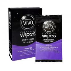 Sensitif Vivo Cleansing Wipes 10 Lembar (ED: Sep 25)
