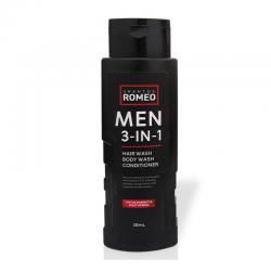 Shantos Romeo Men 3in1 220ml (Shampoo-Conditioner-Body Wash)