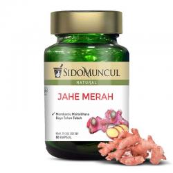 Sidomuncul Jahe Merah 50 Kapsul (ED: Sep 25)