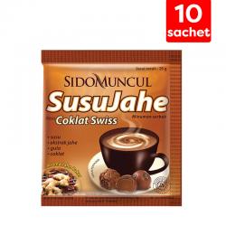 Sidomuncul Susu Jahe Coklat Swiss Renceng (10s @27gr)