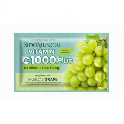 Sidomuncul Vitamin C1000 Plus Muscat Grape (6s @4gr)