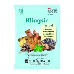 Sidomuncul Jamu Serbuk Klingsir (50s @7gr)