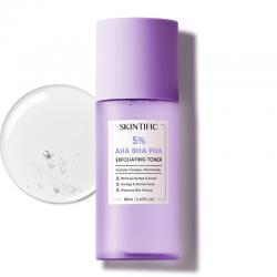 Skintific 5% AHA BHA PHA Exfoliating Toner 80ml