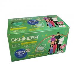 Skrineer Smart Plus Hijab Mask Earloop Green 3Ply 50s