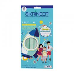 Skrineer 3 Ply Masker Anak Earloop 5s