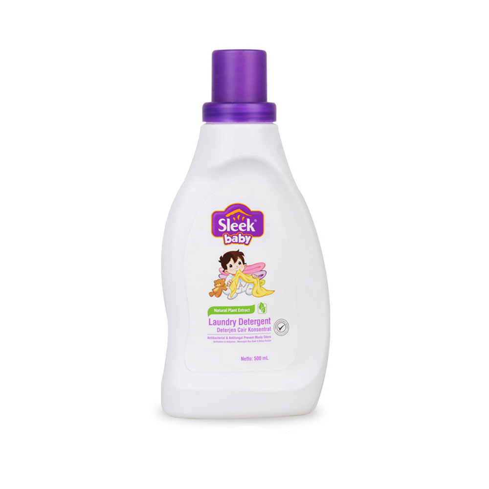 Sleek Baby Laundry Detergent 500ml Botol Gogobli