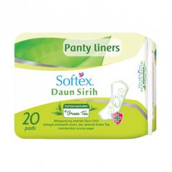 Softex Daun Sirih + Green Tea Pantyliner Reguler 20s
