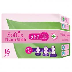 Softex Daun Sirih 3 in 1 16s