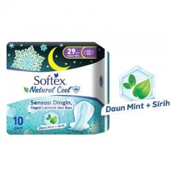Softex Natural Cool Night Super Slim Wing 29cm 10s