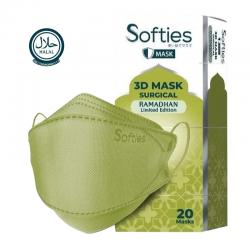 Softies 4 Ply Earloop 3D Surgical Mask (Ramadhan Limited Edition) 20s