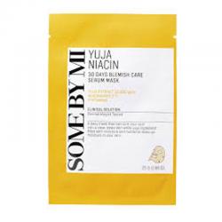 Some By Mi Yuja Niacin Blemish Care Serum Mask (10pcs @25gr)
