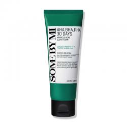 Some By Mi AHA-BHA-PHA 30 Days Miracle Acne Clear Foam 100ml