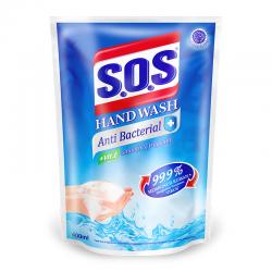 SOS Hand Wash Anti Bacterial Refill 400ml