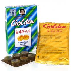 Golden Throat Lozenges 12s