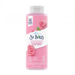 ST.Ives Exfoliating Body Wash Rose and Aloe Vera 473ml