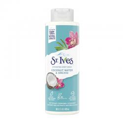 ST.Ives Exfoliating Body Wash Coconut Water and Orchid 473ml