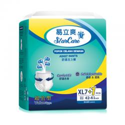StarCare Adult Pants Size XL 7pcs