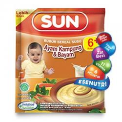 Sun Bubur Sereal Susu Ayam Kampung dan Bayam Sachet
