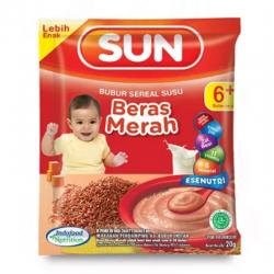 Sun Bubur Sereal Susu Beras Merah Sachet
