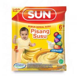 Sun Bubur Sereal Susu Pisang Susu Sachet